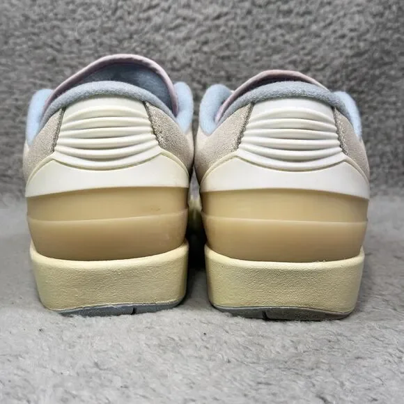 Air Jordan 2 Low Look Up In The Air Low Womens Size 9 Shoes Summit White Blue - Picture 4 of 9